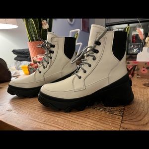 SOREL WINTER BOOTS waterproof white leather